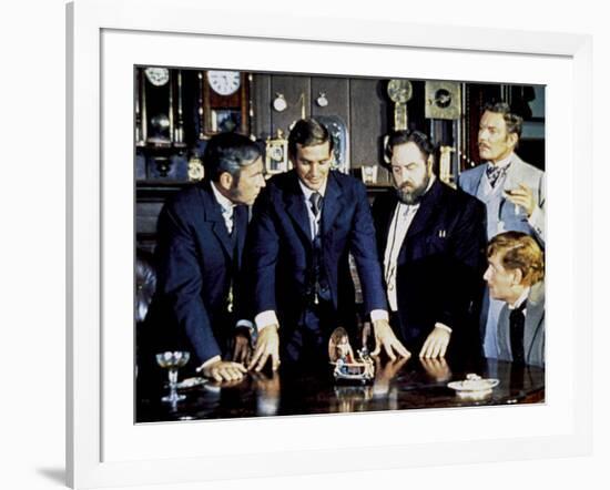 The Time Machine, Whit Bissell, Rod Taylor, Sebastian Cabot, Tom Helmore, 1960-null-Framed Photo