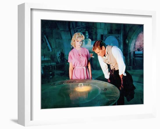 The Time Machine, Yvette Mimieux, Rod Taylor, 1960-null-Framed Photo