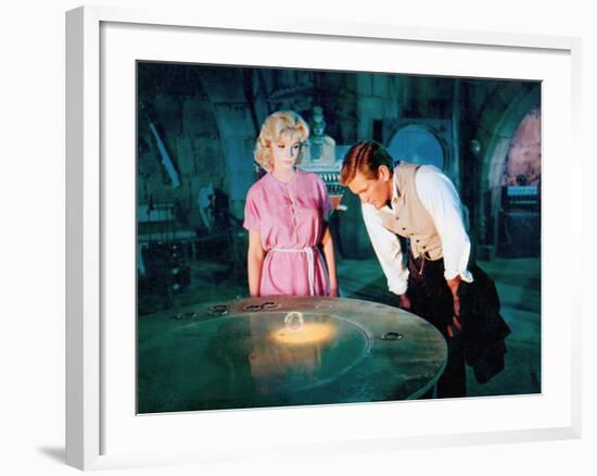 The Time Machine, Yvette Mimieux, Rod Taylor, 1960-null-Framed Photo