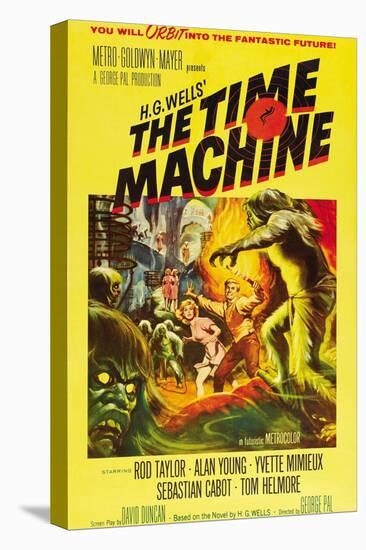 The Time Machine, Yvette Mimieux, Rod Taylor, 1960-null-Stretched Canvas