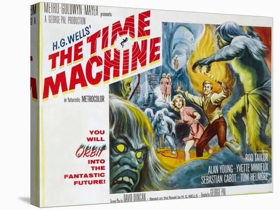 The Time Machine, Yvette Mimieux, Rod Taylor, 1960-null-Stretched Canvas