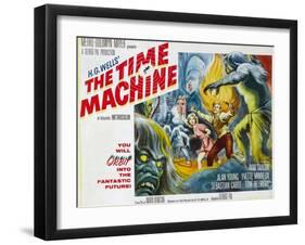 The Time Machine, Yvette Mimieux, Rod Taylor, 1960-null-Framed Art Print