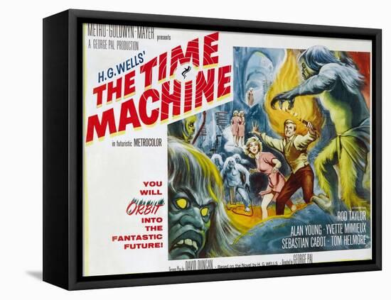 The Time Machine, Yvette Mimieux, Rod Taylor, 1960-null-Framed Stretched Canvas