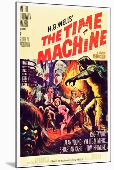 The Time Machine-null-Mounted Art Print