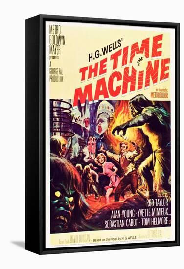 The Time Machine-null-Framed Stretched Canvas