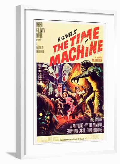 The Time Machine-null-Framed Art Print