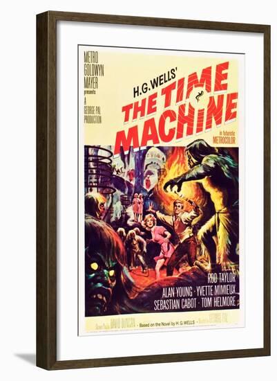 The Time Machine-null-Framed Art Print