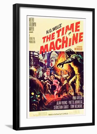 The Time Machine-null-Framed Art Print