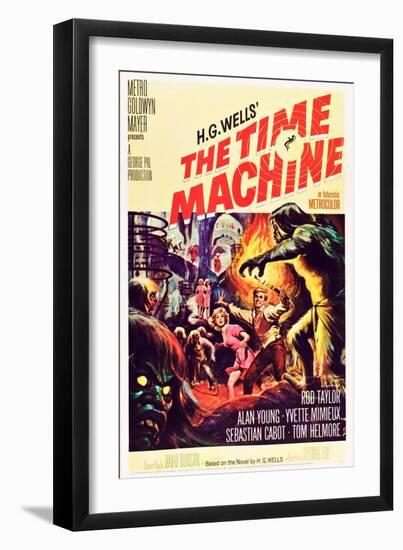 The Time Machine-null-Framed Art Print