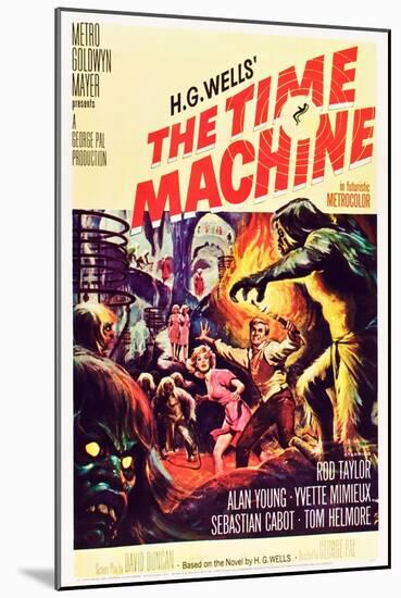 The Time Machine-null-Mounted Art Print