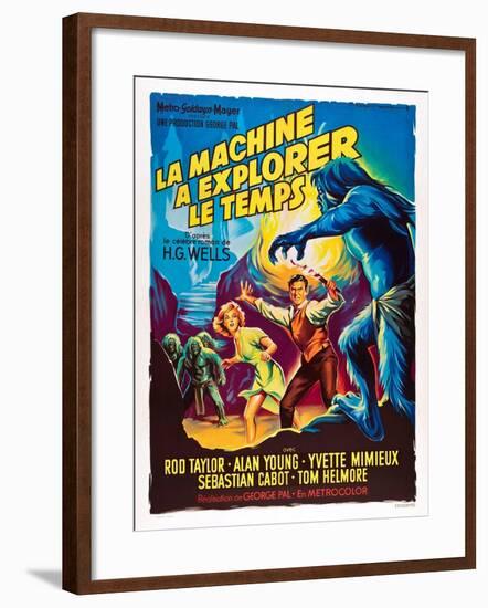 The Time Machine-null-Framed Art Print