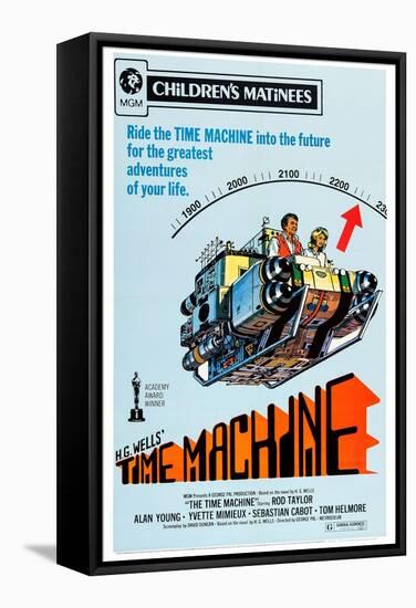 The Time Machine-null-Framed Stretched Canvas