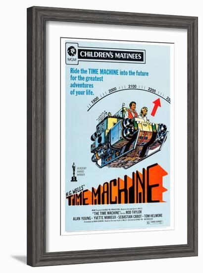 The Time Machine-null-Framed Art Print