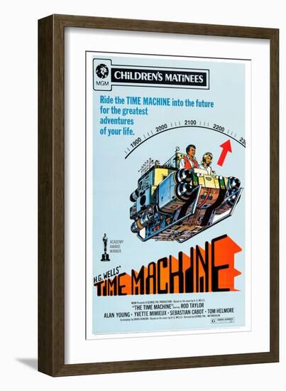 The Time Machine-null-Framed Art Print