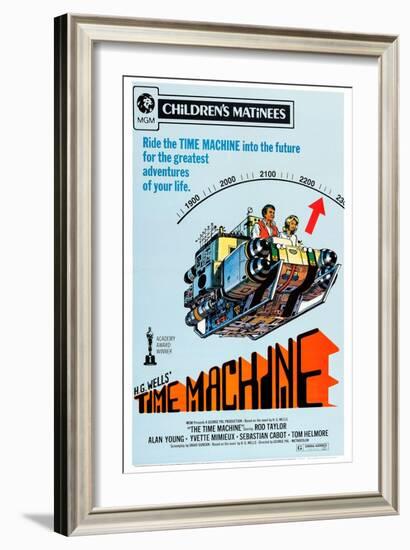 The Time Machine-null-Framed Art Print