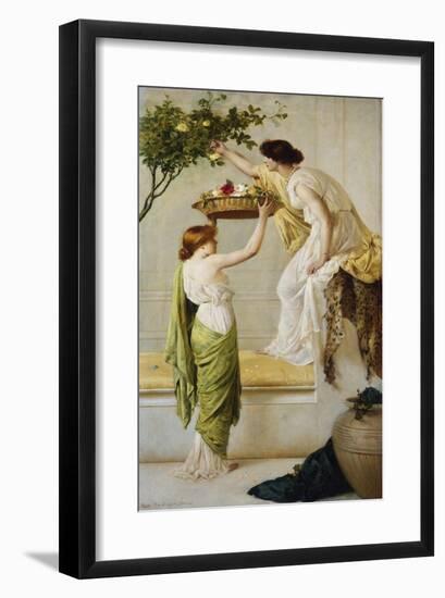 The Time of Roses-Henry Thomas Schaefer-Framed Giclee Print