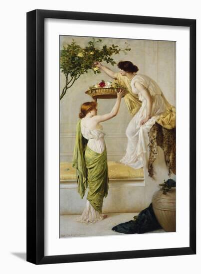 The Time of Roses-Henry Thomas Schaefer-Framed Giclee Print