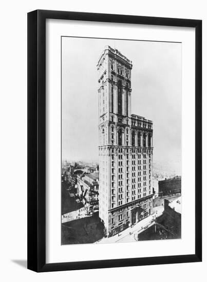 The Times Building, New York, circa 1900-null-Framed Giclee Print