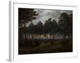 The Times of Day: the Evening, 1821-1822-Caspar David Friedrich-Framed Giclee Print