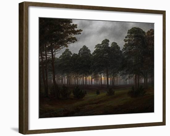 The Times of Day: the Evening, 1821-1822-Caspar David Friedrich-Framed Giclee Print