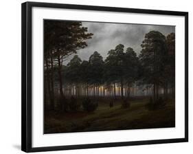 The Times of Day: the Evening, 1821-1822-Caspar David Friedrich-Framed Giclee Print