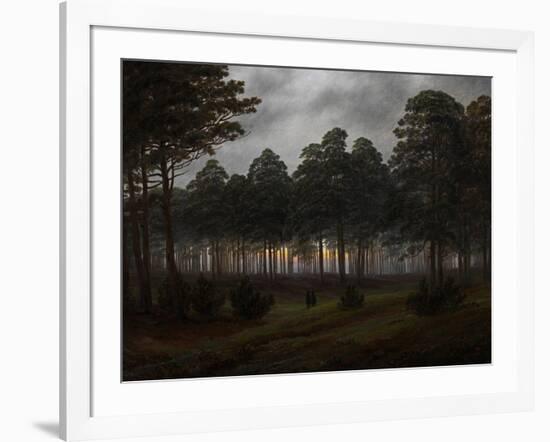 The Times of Day: the Evening, 1821-1822-Caspar David Friedrich-Framed Giclee Print