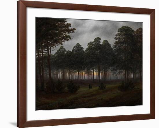 The Times of Day: the Evening, 1821-1822-Caspar David Friedrich-Framed Giclee Print