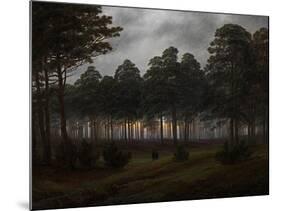 The Times of Day: the Evening, 1821-1822-Caspar David Friedrich-Mounted Giclee Print