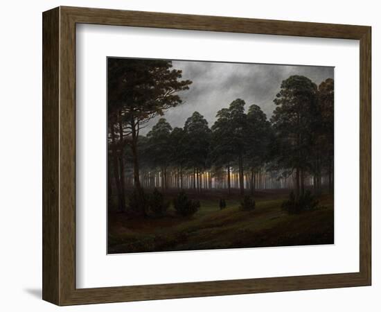 The Times of Day: the Evening, 1821-1822-Caspar David Friedrich-Framed Giclee Print