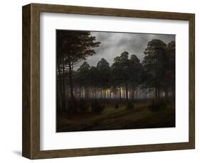 The Times of Day: the Evening, 1821-1822-Caspar David Friedrich-Framed Giclee Print