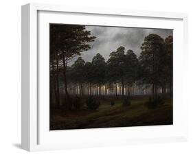 The Times of Day: the Evening, 1821-1822-Caspar David Friedrich-Framed Giclee Print