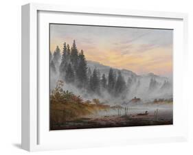 The Times of Day: the Morning, 1821-1822-Caspar David Friedrich-Framed Giclee Print