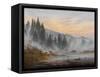 The Times of Day: the Morning, 1821-1822-Caspar David Friedrich-Framed Stretched Canvas