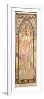 The Times of the Day: Morning Awakening, 1899-Alphonse Mucha-Framed Giclee Print