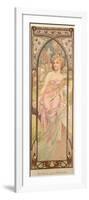 The Times of the Day: Morning Awakening, 1899-Alphonse Mucha-Framed Giclee Print