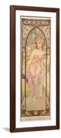 The Times of the Day: Morning Awakening, 1899-Alphonse Mucha-Framed Giclee Print