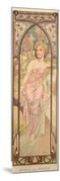 The Times of the Day: Morning Awakening, 1899-Alphonse Mucha-Mounted Giclee Print