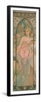 The Times of the Day: Morning Awakening, 1899-Alphonse Mucha-Framed Premium Giclee Print