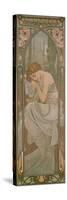 The Times of the Day: Night's Rest, 1899-Alphonse Mucha-Stretched Canvas