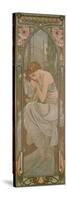 The Times of the Day: Night's Rest, 1899-Alphonse Mucha-Stretched Canvas