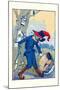 The Tin Man and Scarecrow-John R. Neill-Mounted Art Print