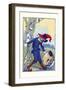 The Tin Man and Scarecrow-John R. Neill-Framed Art Print