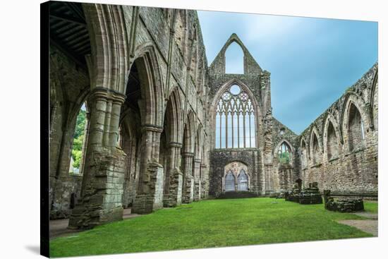 The Tintern Abbey Church, First Cistercian Foundation in Wales, Dating Back to A.D. 1131-matthi-Stretched Canvas