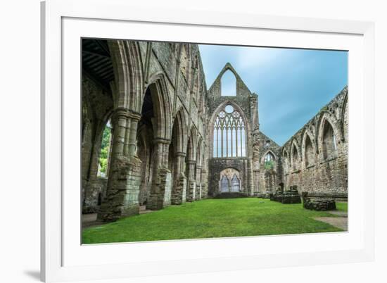 The Tintern Abbey Church, First Cistercian Foundation in Wales, Dating Back to A.D. 1131-matthi-Framed Photographic Print