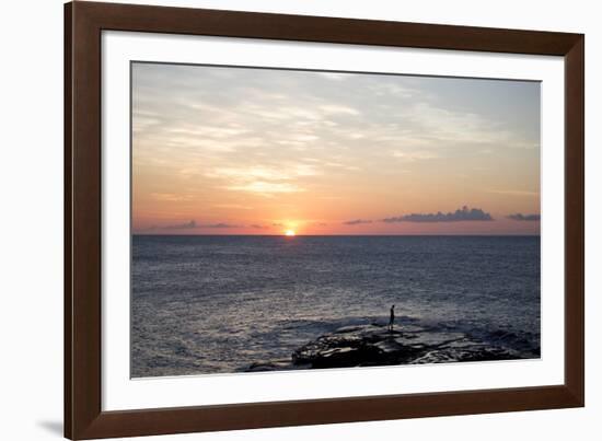 The Tip of Borneo at Sunset-James Morgan-Framed Photographic Print