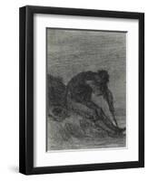 The Tired Haymaker-Jean-François Millet-Framed Giclee Print