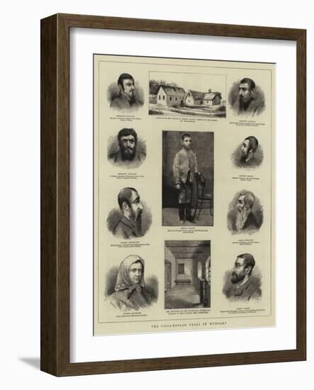 The Tisza-Esslar Trial in Hungary-null-Framed Giclee Print