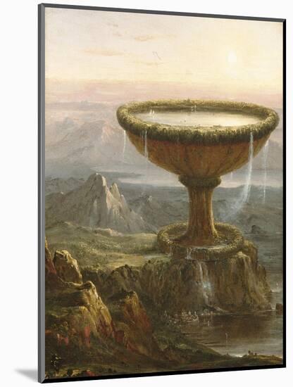 The Titan's Goblet, 1833-Thomas Cole-Mounted Giclee Print