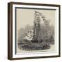 The Titania Schooner Yacht, Built for Mr Robert Stephenson, Ce-Edwin Weedon-Framed Giclee Print