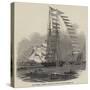 The Titania Schooner Yacht, Built for Mr Robert Stephenson, Ce-Edwin Weedon-Stretched Canvas